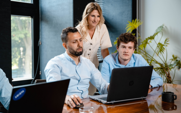 Amista team at work